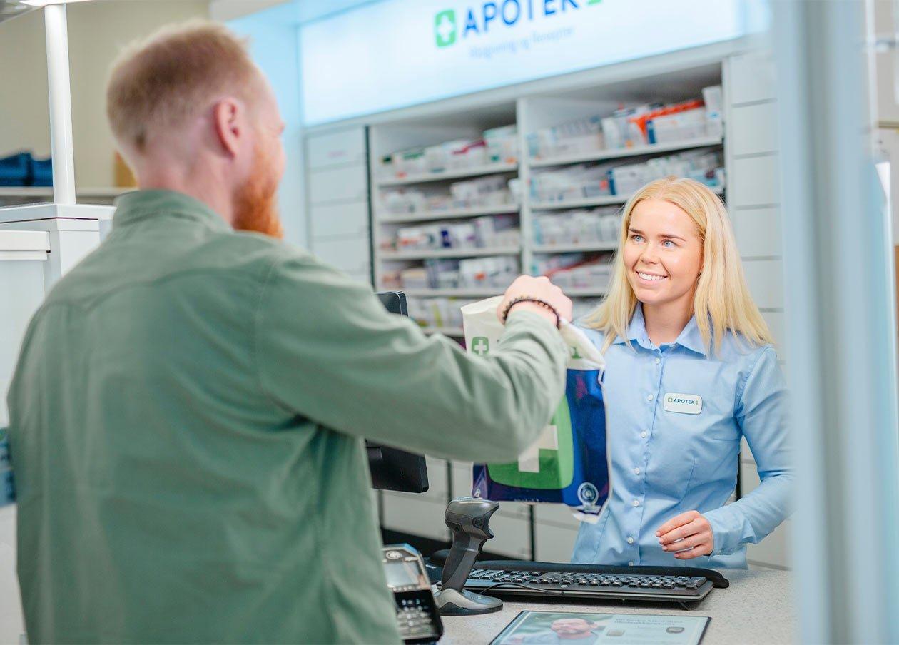 apotek 1 ansatt