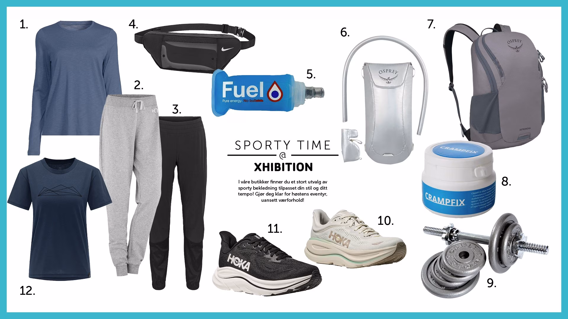 Sporty time produkter