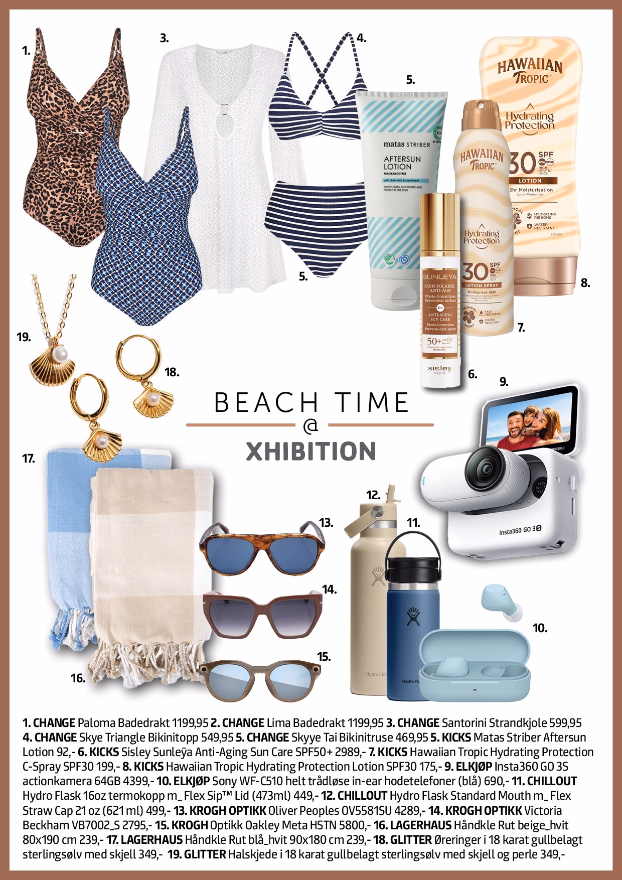 Sommermagasin beach time